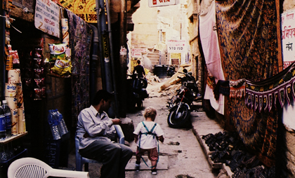 The alleyways of jaisalmere